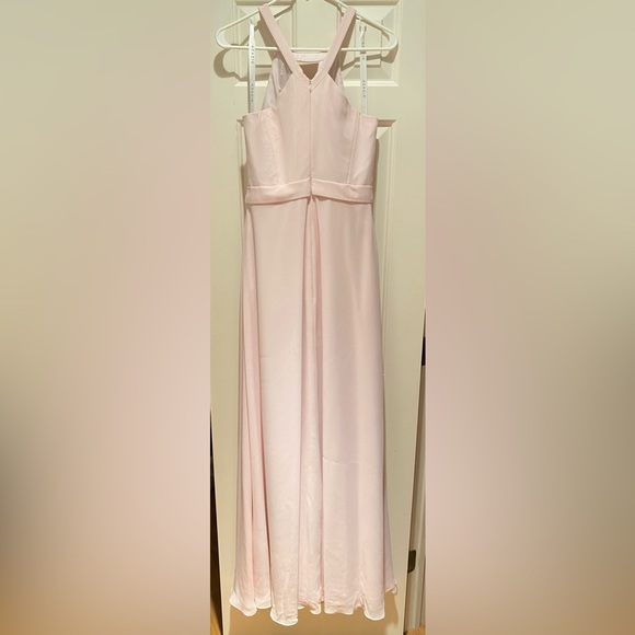 Azazie Melody Blushing Pink Brand New Bridesmaid Dress - Picture 4 of 10